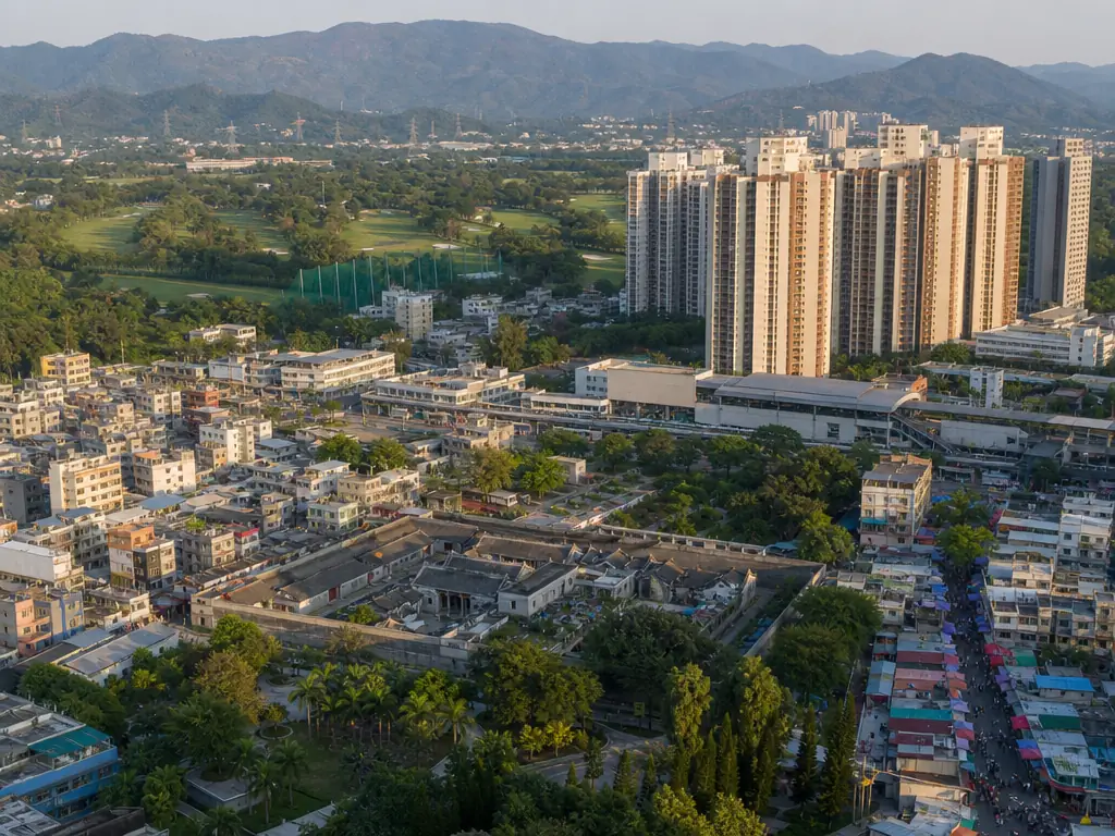 粉岭——传统与新市镇