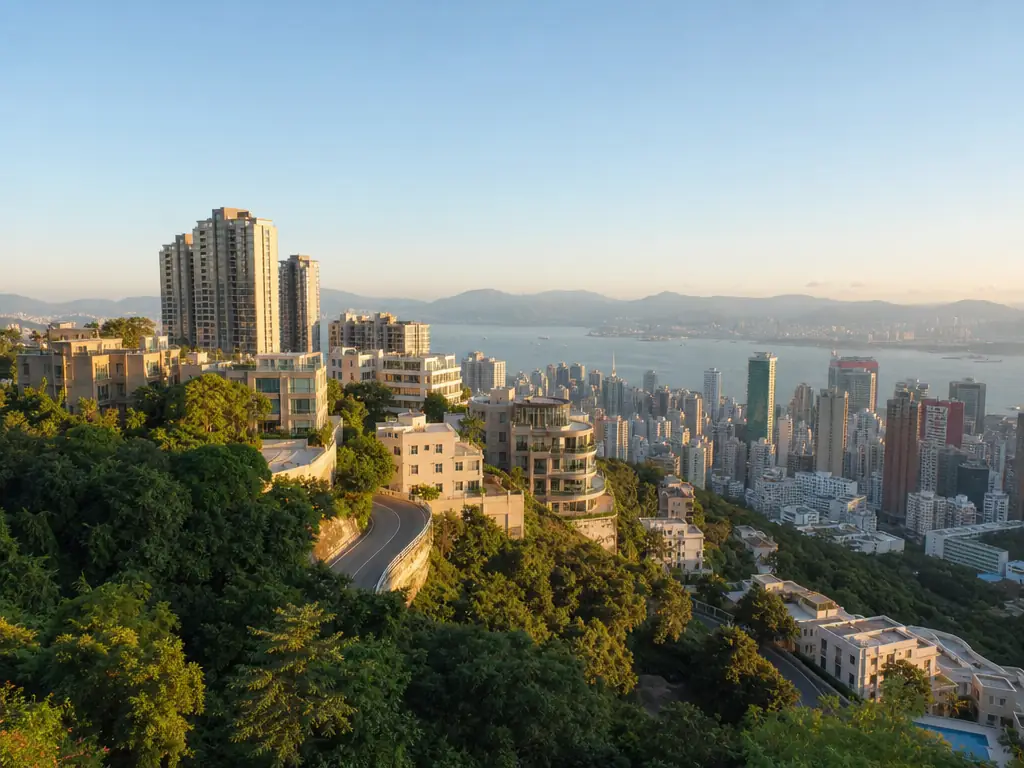 渣甸山——半山豪宅区