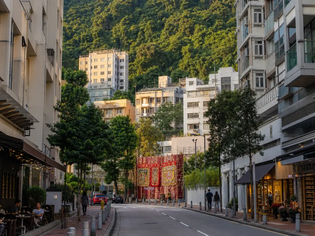 大坑——闹市旁的宁静小区
