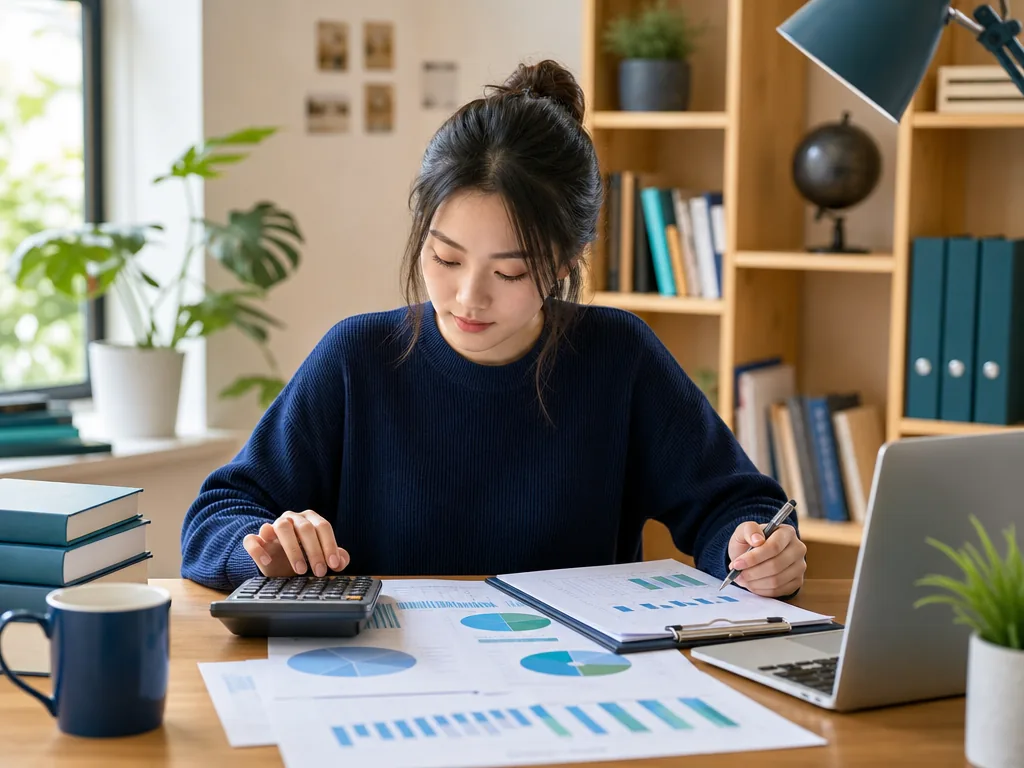 HKDSE Accounting: Comprehensive Course Guide 6 Student analysing financial statements