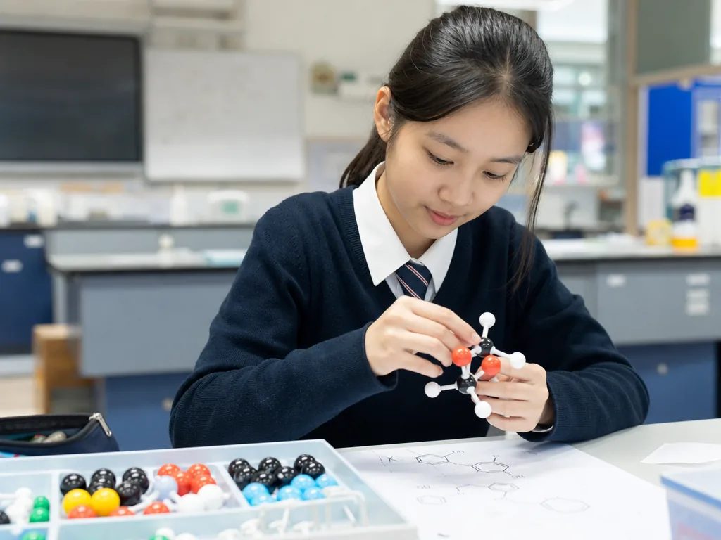A-level化學分子模型