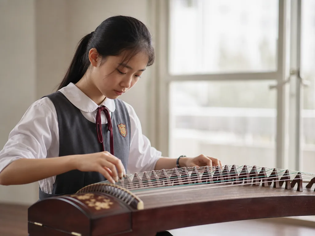 Guzheng (Chinese Zither): Complete Overview, History and Learning Guide 5 A guzheng player performing on the Chinese zither