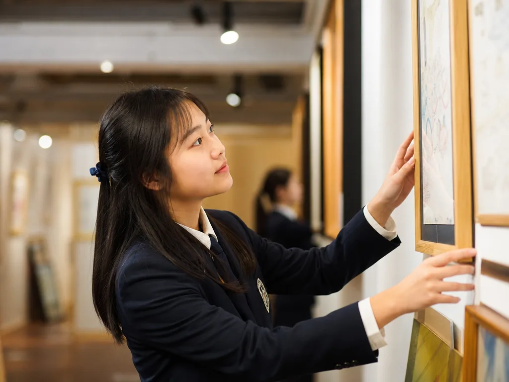 IB Visual Arts SL - Course Guide: Syllabus, Assessment and Study Tips 6 IB Visual Arts SL student exhibition