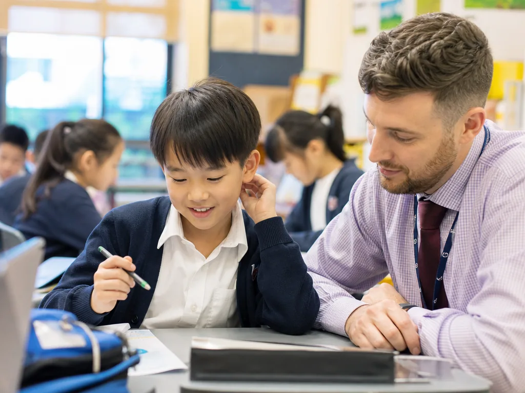 香港国际学校小学的ESL课程:学生学些什么? 5 ESL 课堂