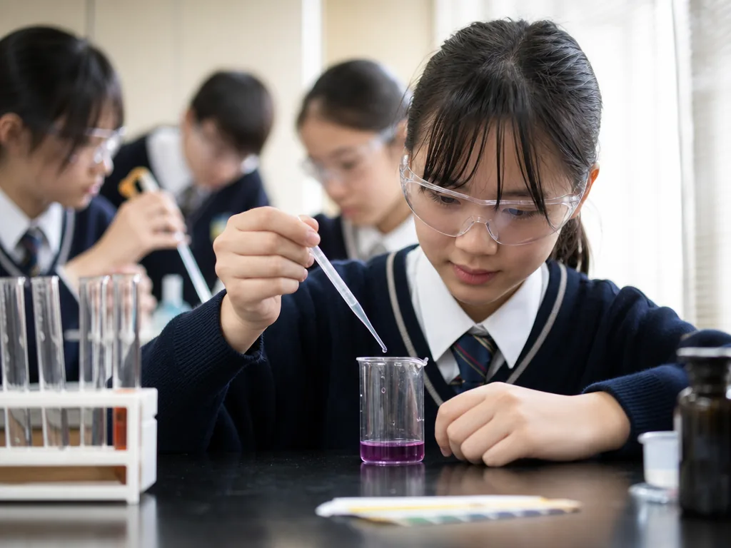 初中化学pH指示剂与中和反应实验