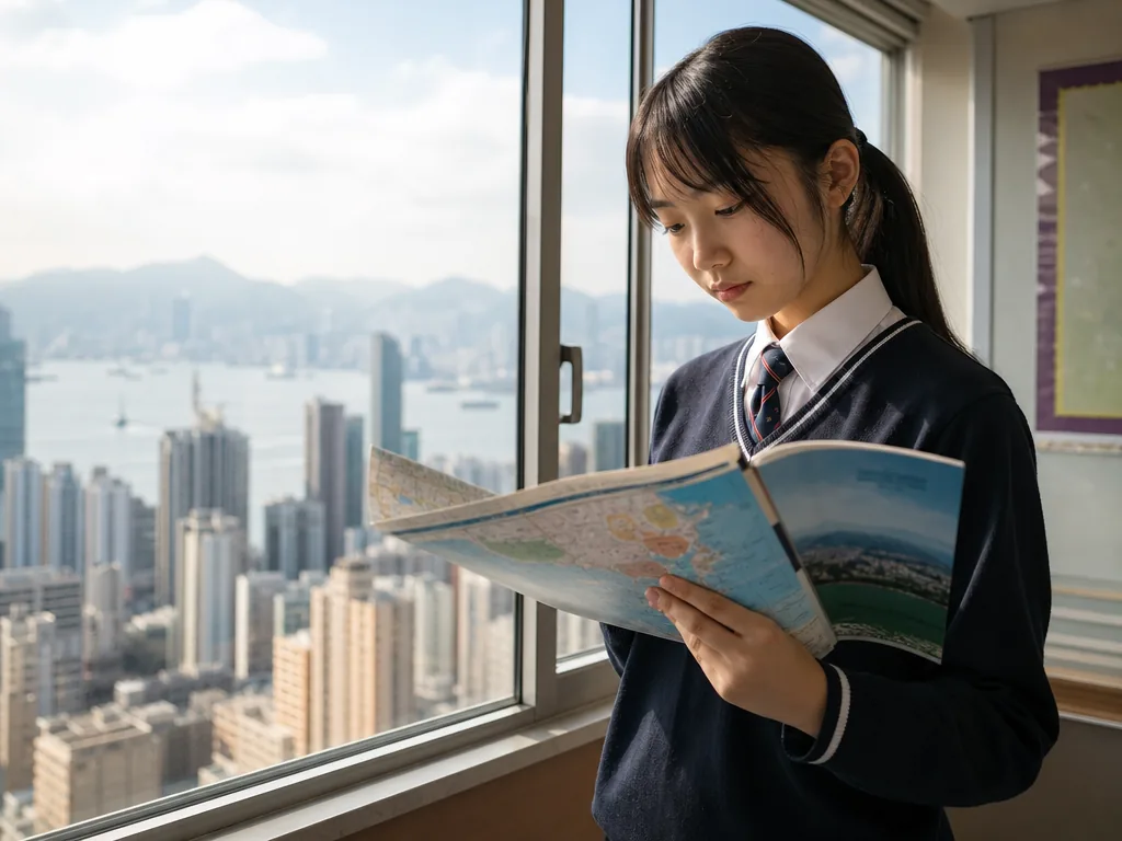 香港初中地理考察城市景观