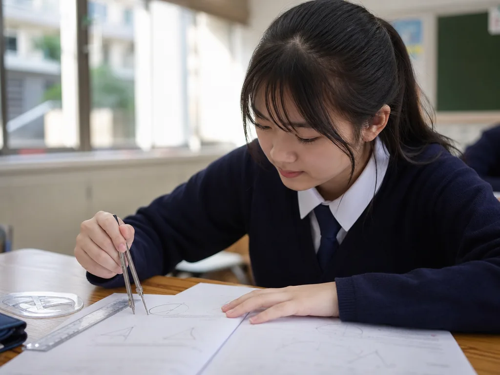 香港初中数学课程几何学习