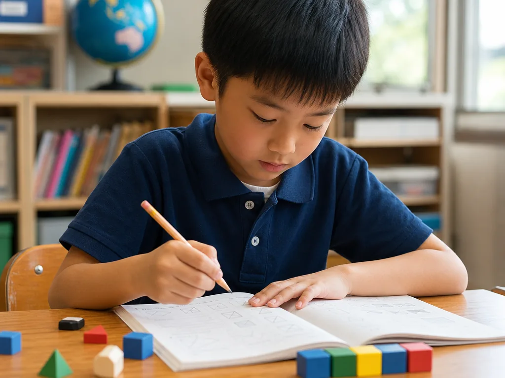 小学生进行奥数思维训练