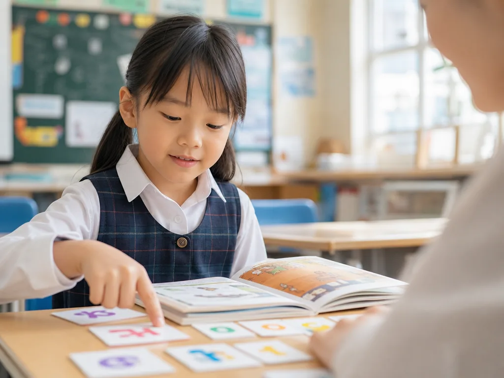 香港小学生用字母卡学Phonics