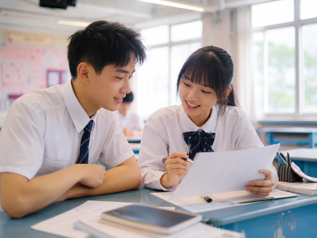 The Learning Bee: 7 Science-Backed Study Techniques That Actually Work 6 Two students explaining concepts to each other