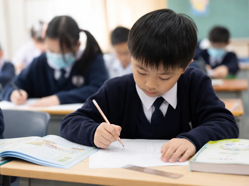 小学生做TSA操练卷
