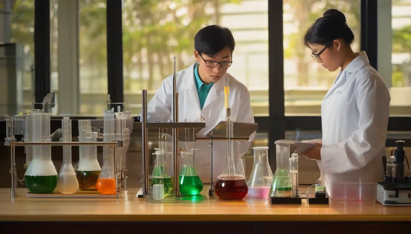 香港学生刷题 A-Level 化学 Paper 5，桌上有滴定管与实验结果表