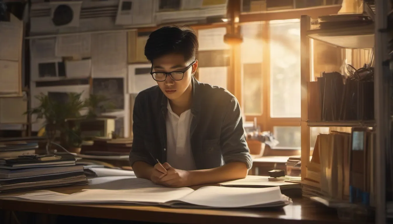 香港學生研習 AP Physics 2，白板上有光學與流體圖解