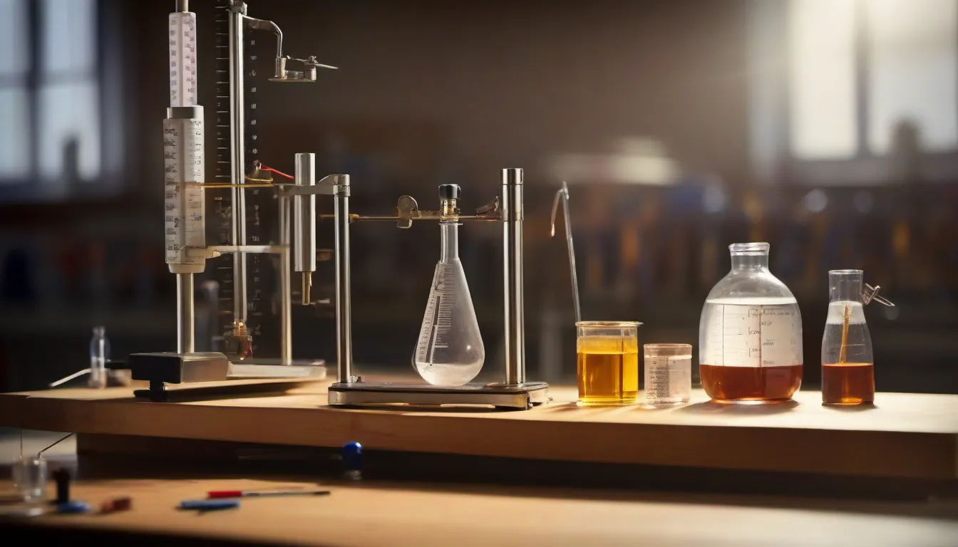Hong Kong student drilling Cambridge IGCSE Physics Paper 6, measuring cylinder, stopwatch and metre rule on the lab bench