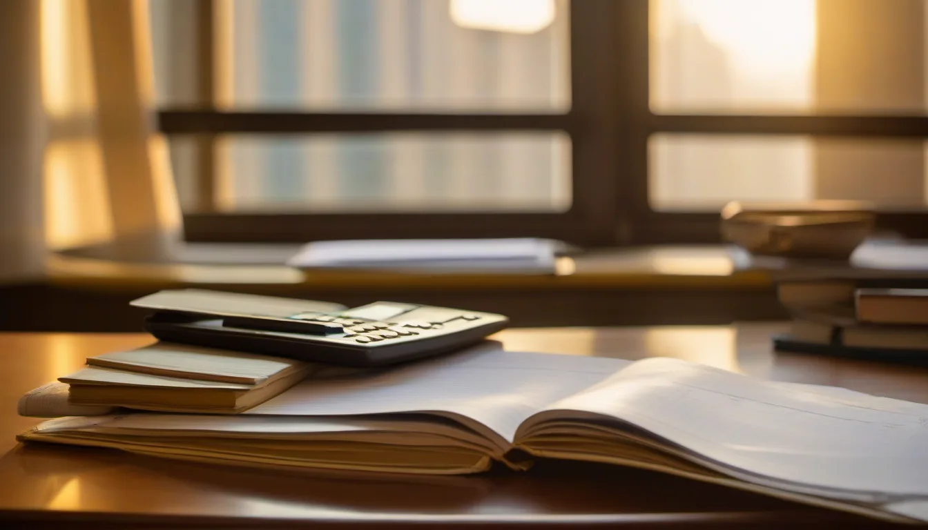 A-Level Accounting 9706 Drilling Guide: Four Papers, Ratio Discipline and a 12-Week Plan 3 Hong Kong student drilling A-Level Accounting Paper 1 with a ledger, calculator and practice sheets